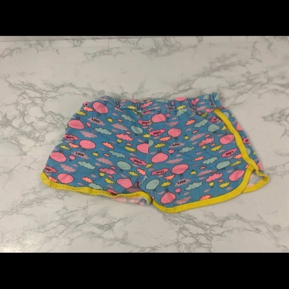 Love To Sleep Women's Pajama Sleep Short Size S Blue Love Sky Drawstring… - Picture 2 of 3